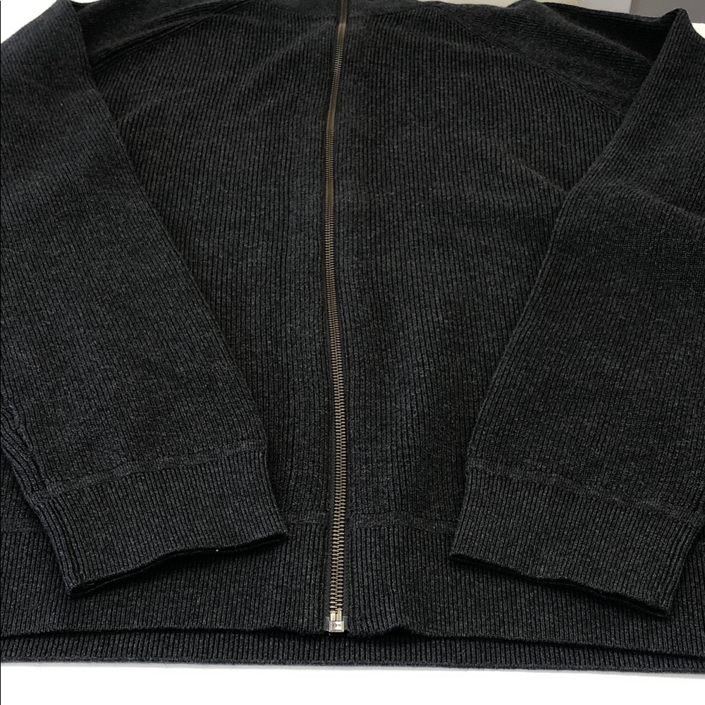 Denver Hayes Dark Gray Full-Zip Cardigan – Men’s XL – Like new - Picture 8 of 8